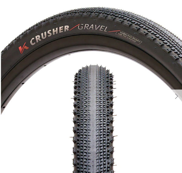 Crusher Gravel Tire, 700 x 45 TLR Black