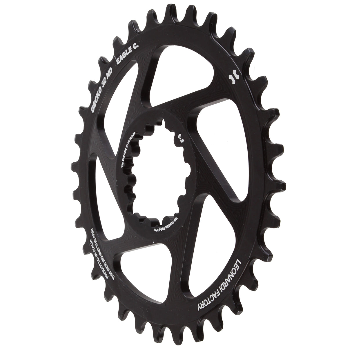 Gecko Boost Direct Mount Ring, 32T - Black