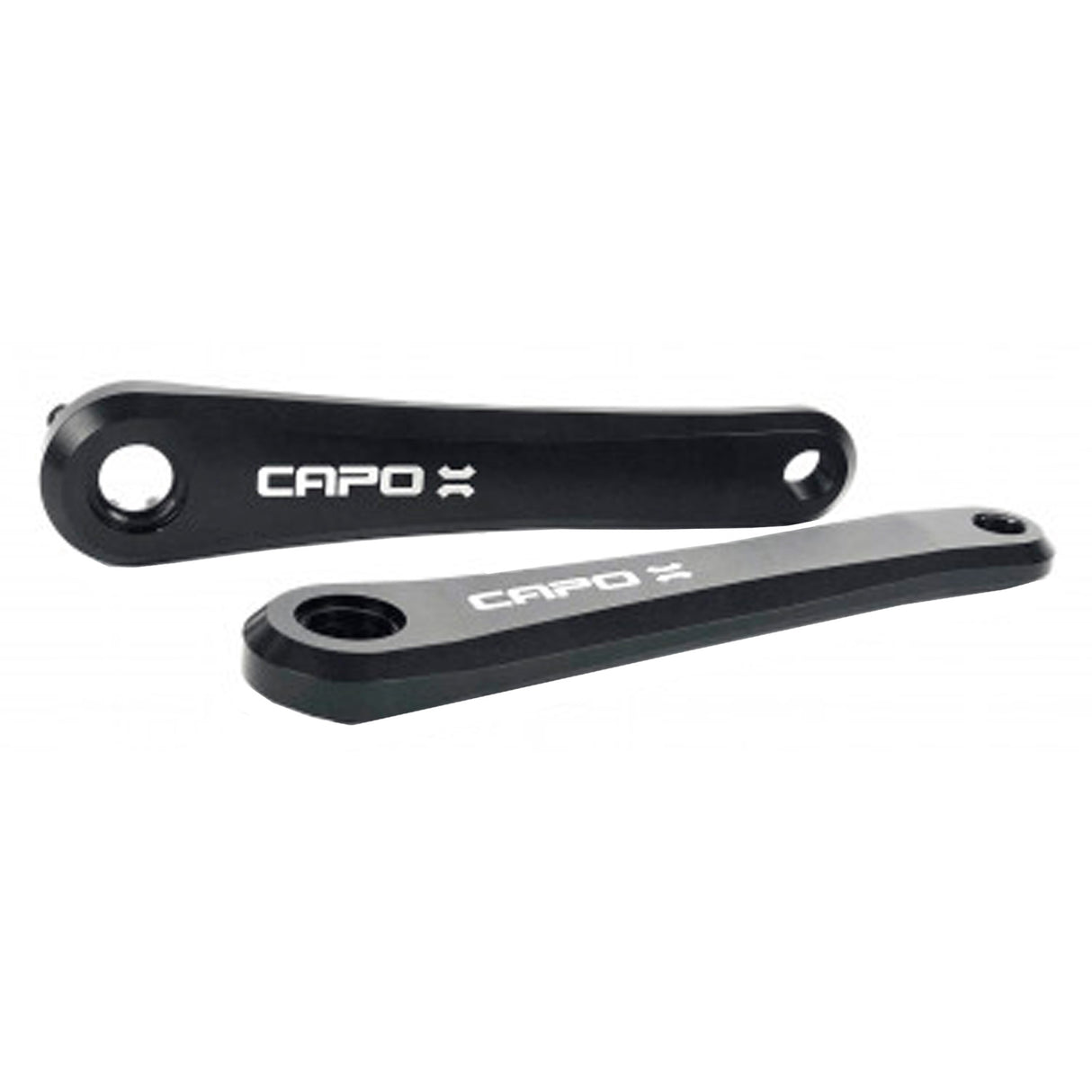 Capo Crank Arms 165mm - Black (Spindle Separate)