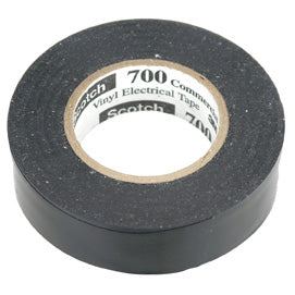 3M Scotch Vinyl Electrical Tape, Black
