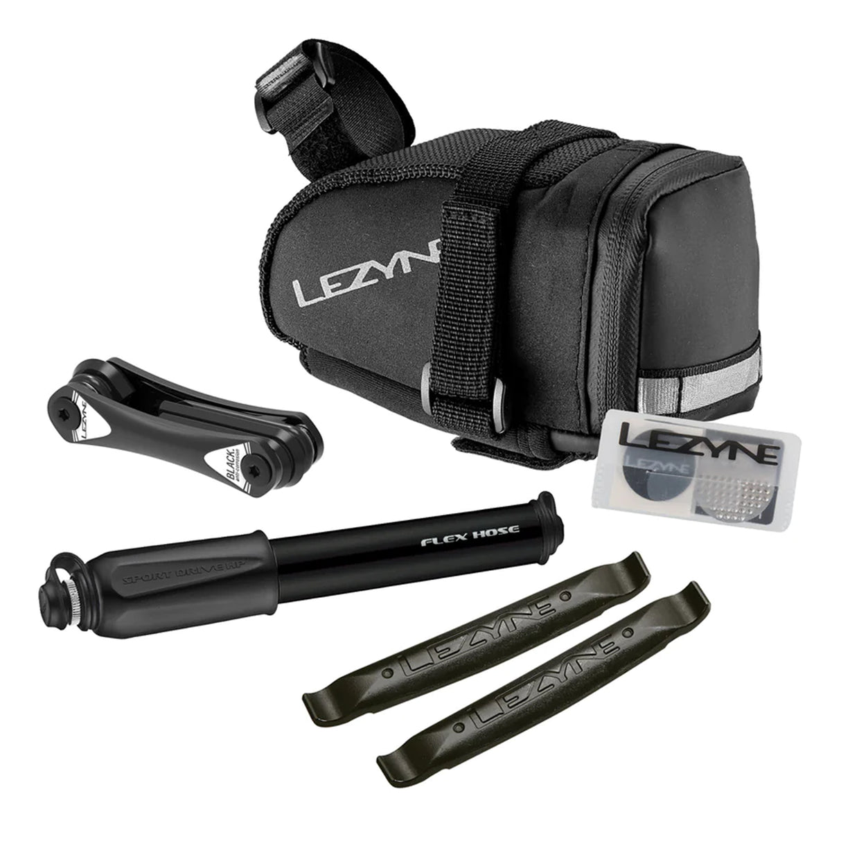 M-Caddy Sport Saddle Bag Kit, Black