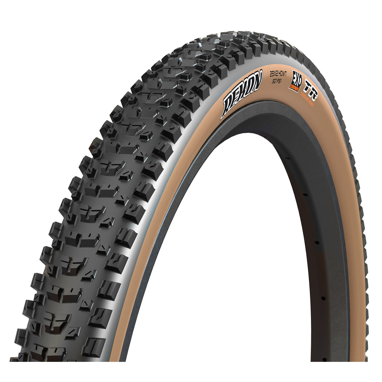 Rekon+ Tire, 27.5x2.8", 3CT/EXO/TR, Dark Tanwall