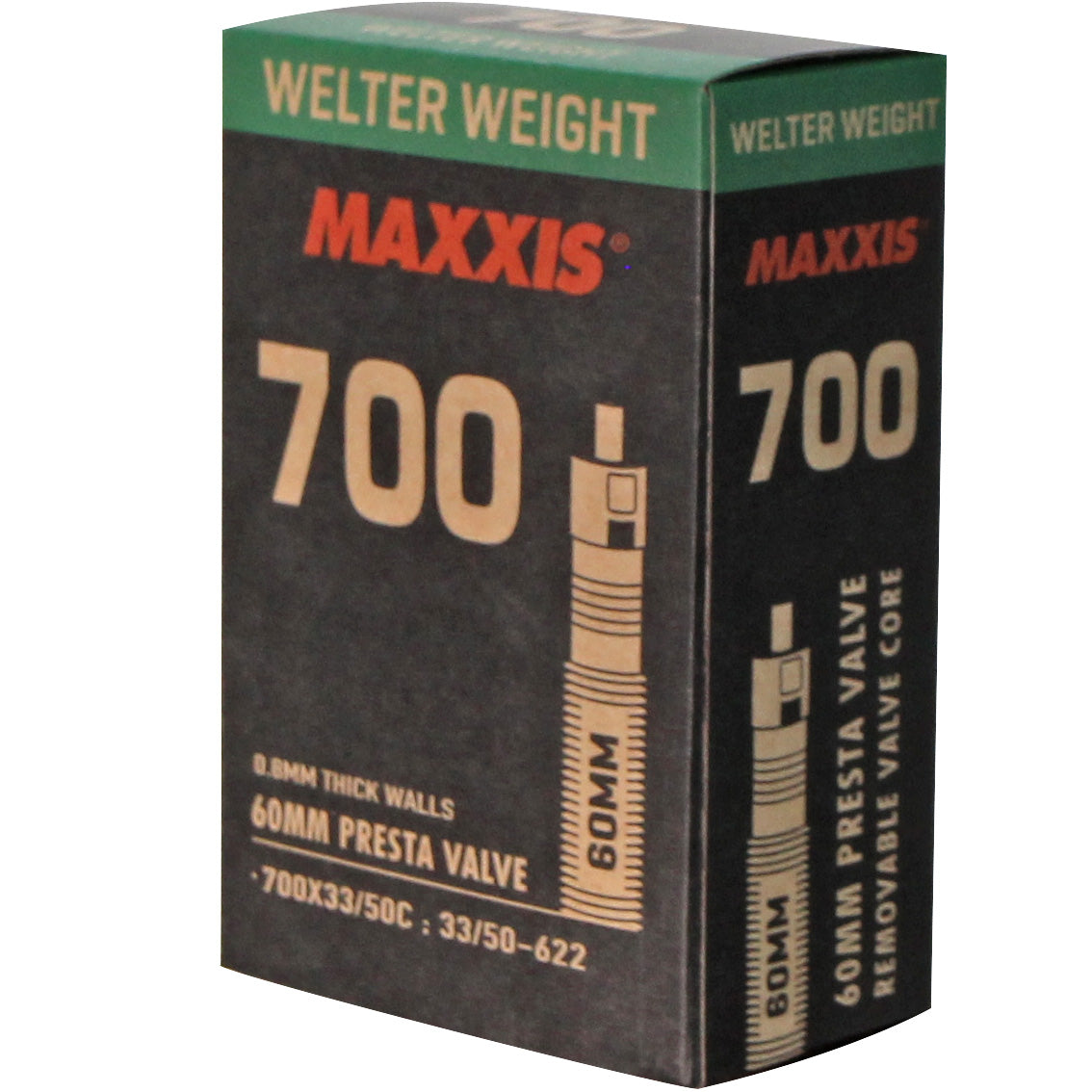Welter Weight Tube, 700x33-50, PV 60mm RVC