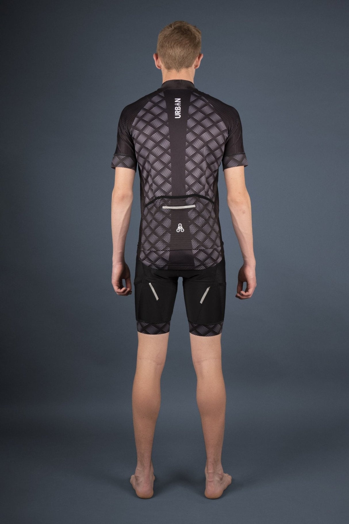 Men’s Pro Urban Cycling Carbide Short Sleeve Jerseys / Bib Shorts