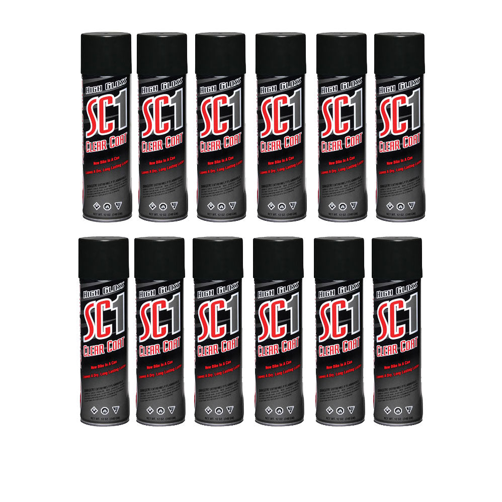 SC1 Clear Coat, 12.0oz, 12/Count