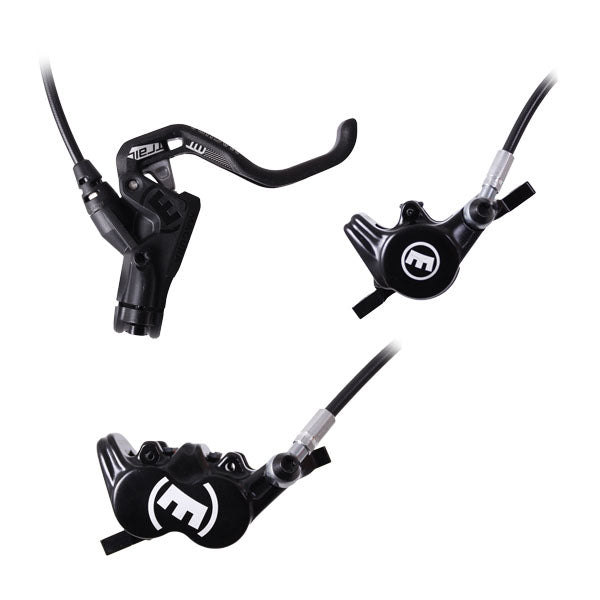 MT Trail Sport Disc Brake, Front/Rear Set, Black/Sil