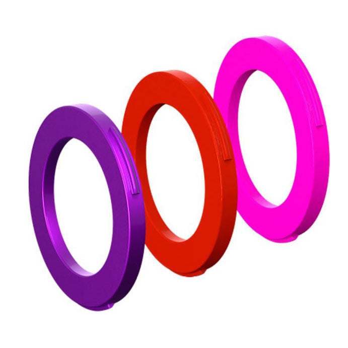 Caliper Cover Kit, MT Series, 4-Piston - Pur,Red,Pink