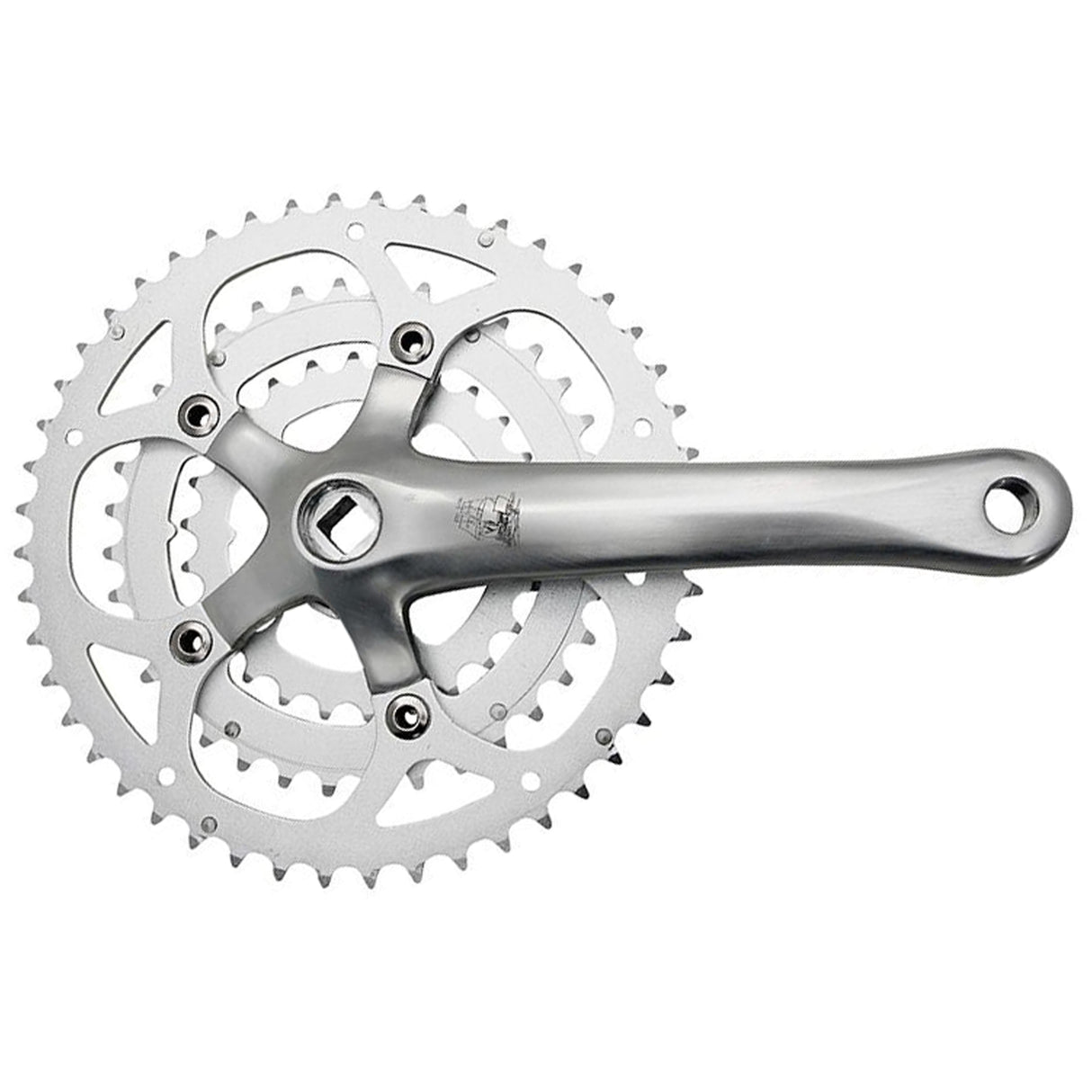 XDT Crankset, 26/36/48t, 170mm - Silver