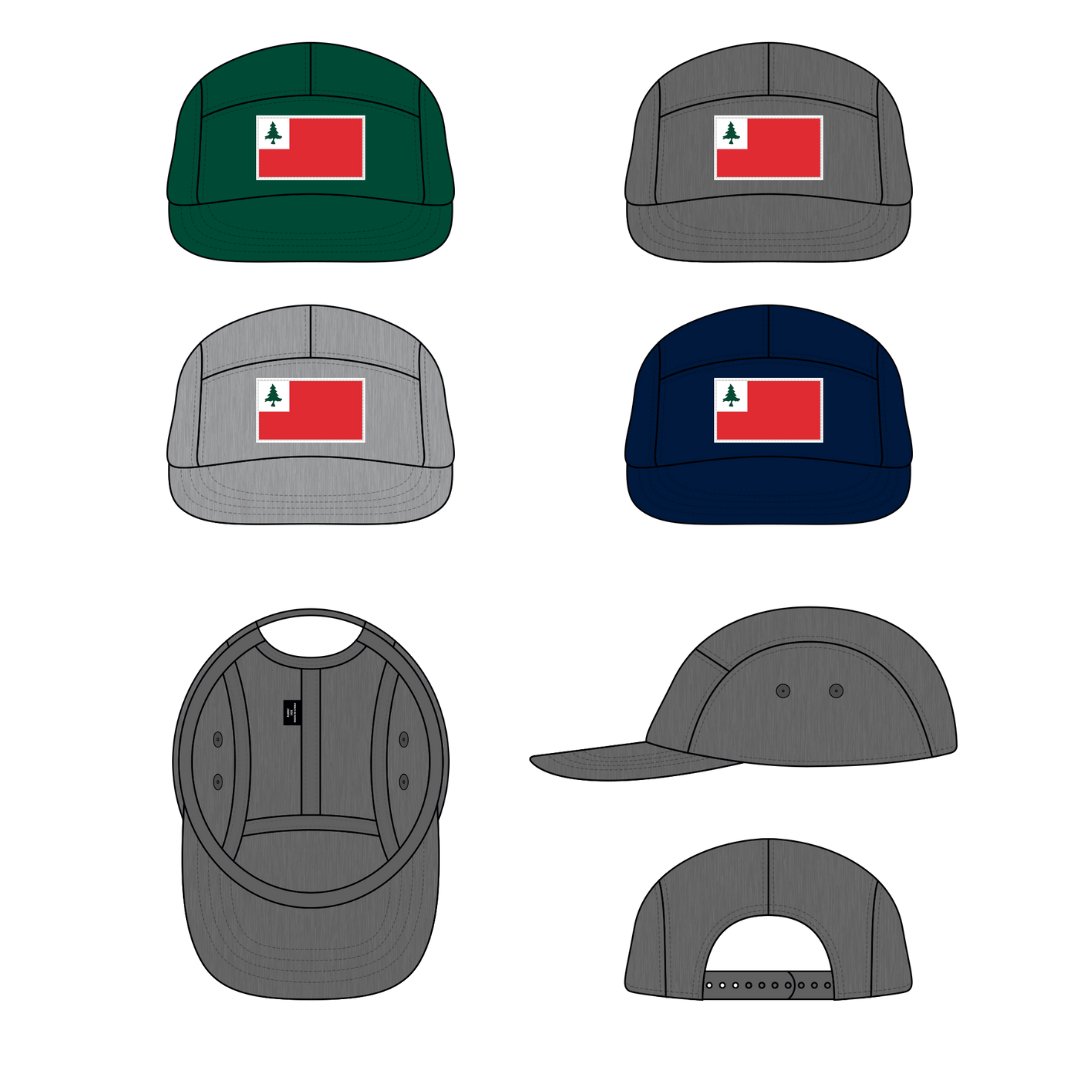 New England Flag Beyond 5P Cap