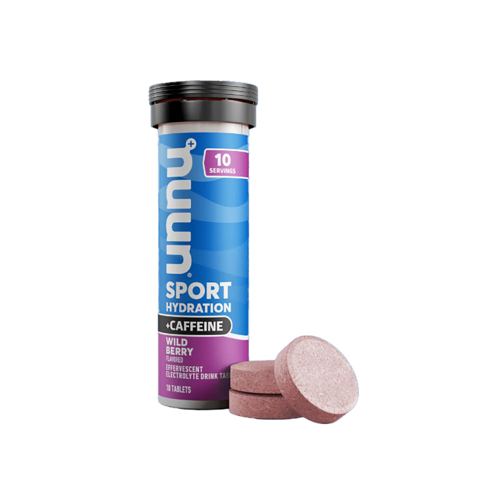 Sport Hydration + Caffeine Tabs, Wild Berry, 8/Count