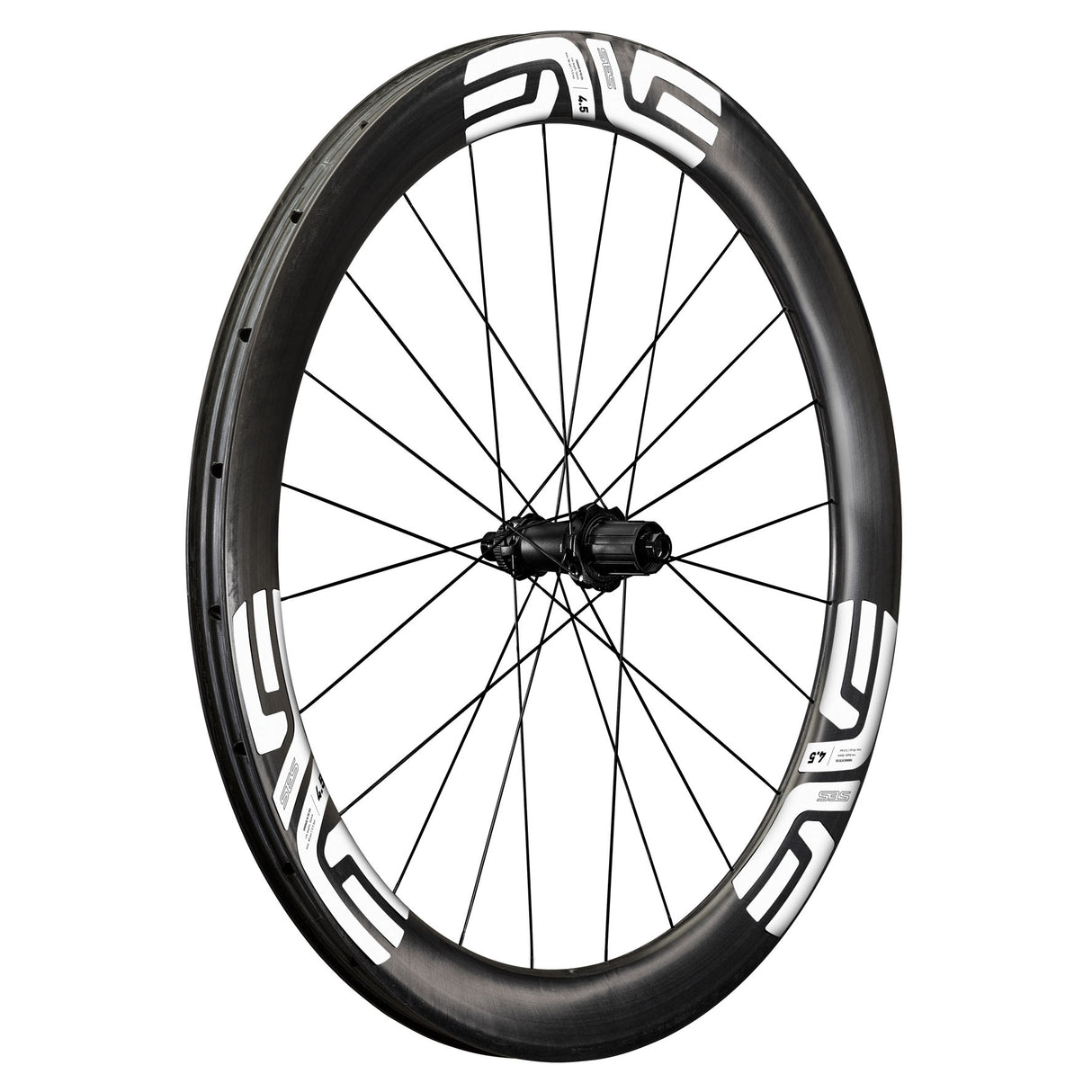 SES 4.5 Rear 700c,12x142, HG11R, CL, Black/White