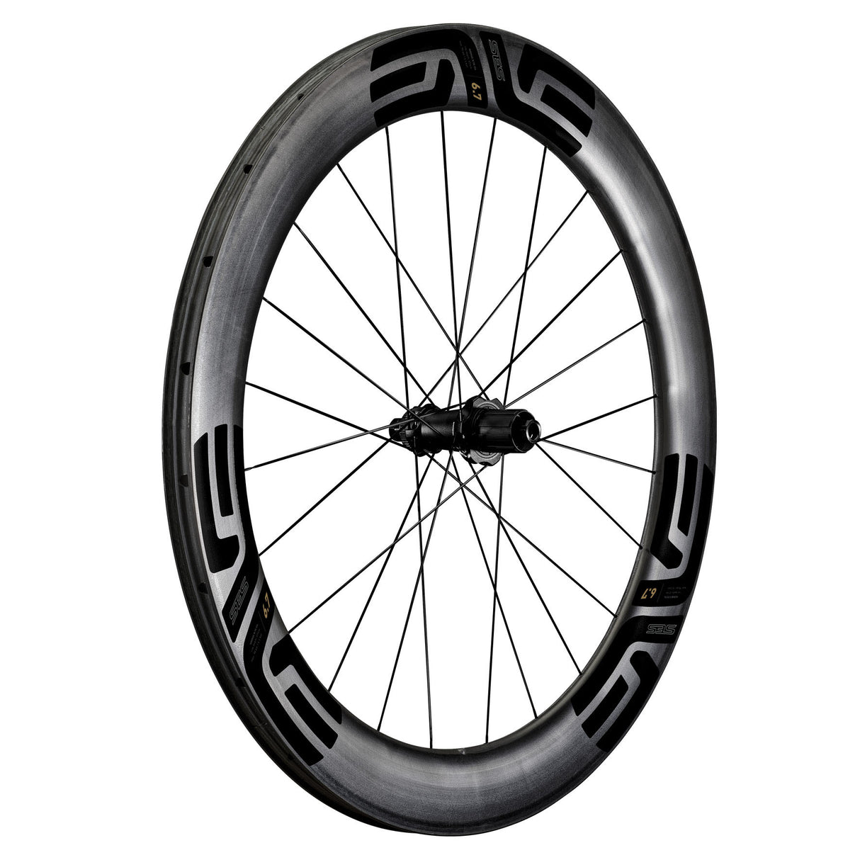 SES 6.7 Rear 700c,12x142, HG11R, CL, Black