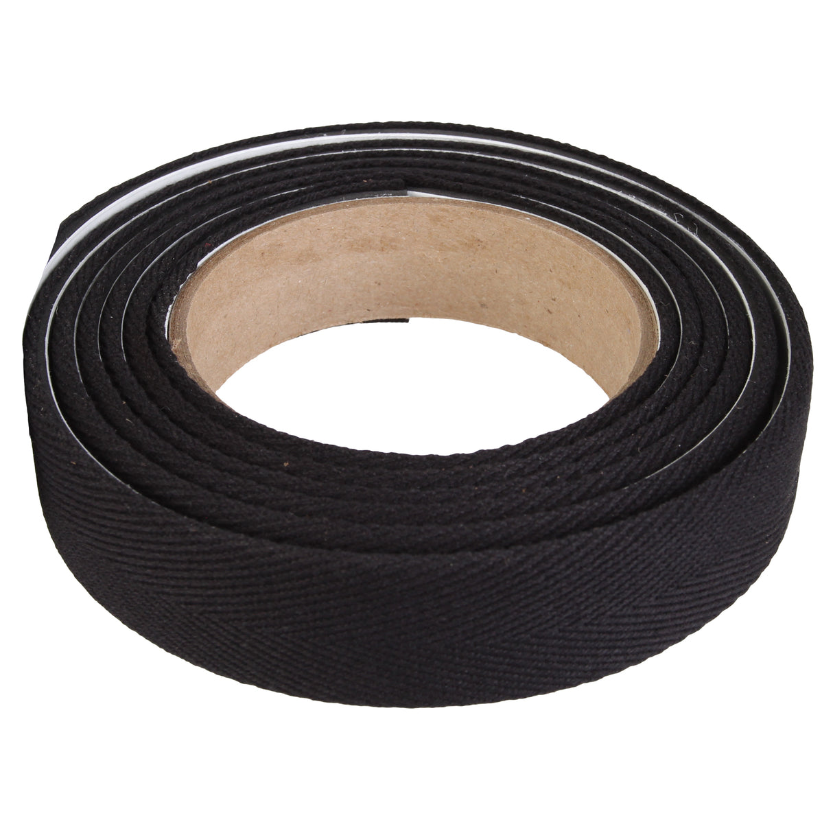 Padded Cloth Bar Tape, Black, Each