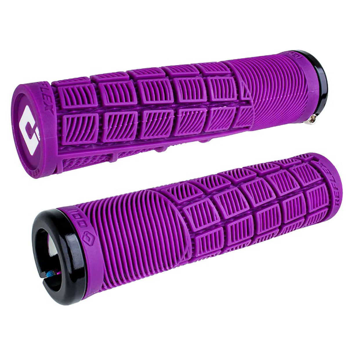 Lock-On MTB, Reflex Grip - Purple/Black