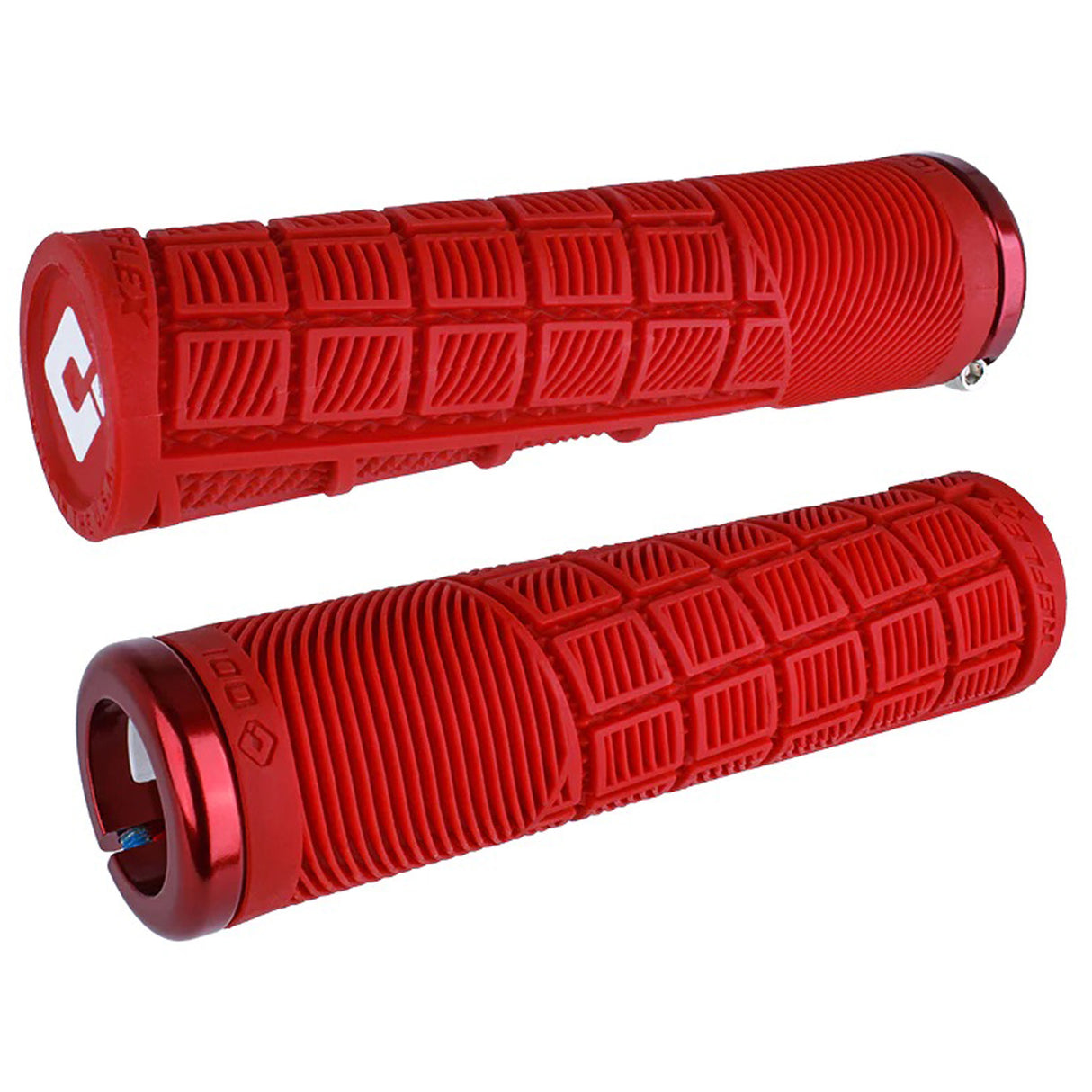 Lock-On MTB, Reflex XL Grip - Red/Red