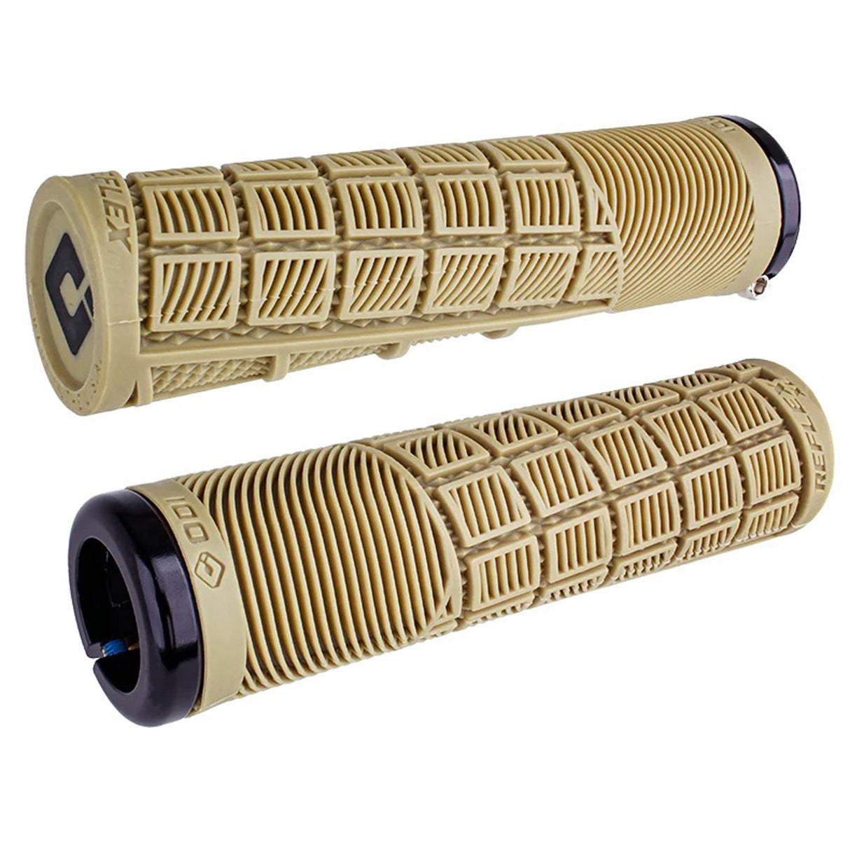 Lock-On MTB, Reflex XL Grip - Tan/Black