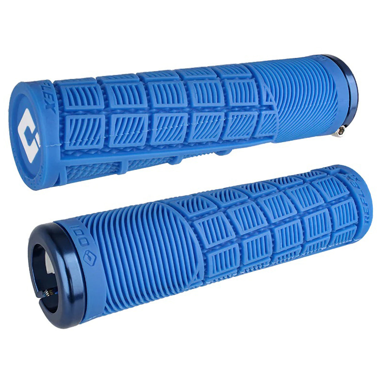 Lock-On MTB, Reflex XL Grip - Blue/Blue