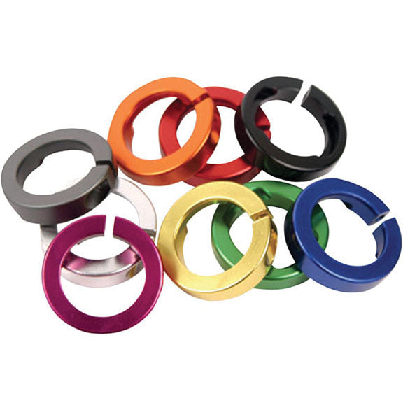 Lock-Jaw MTB/BMX Grip Clamps, Red