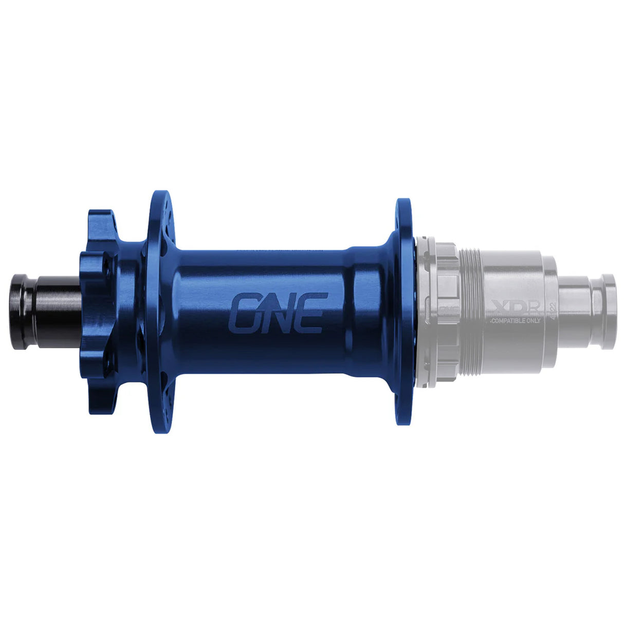 6B-Disc Rear Hub, 12x148mm, No FH, 28h, Dark Blue