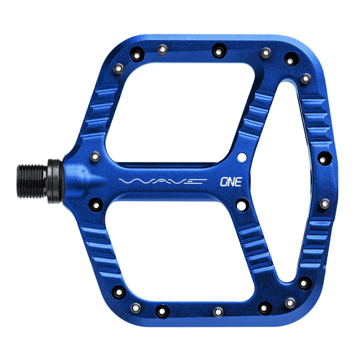 Wave Platform Pedals, Dark Blue