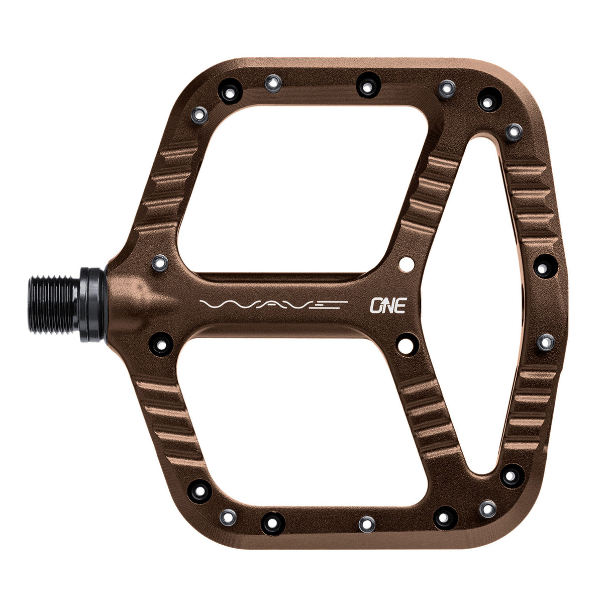 Wave Platform Pedals, Bronze