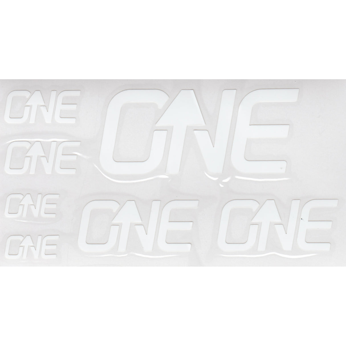 Riser Bar Decal Kit, White