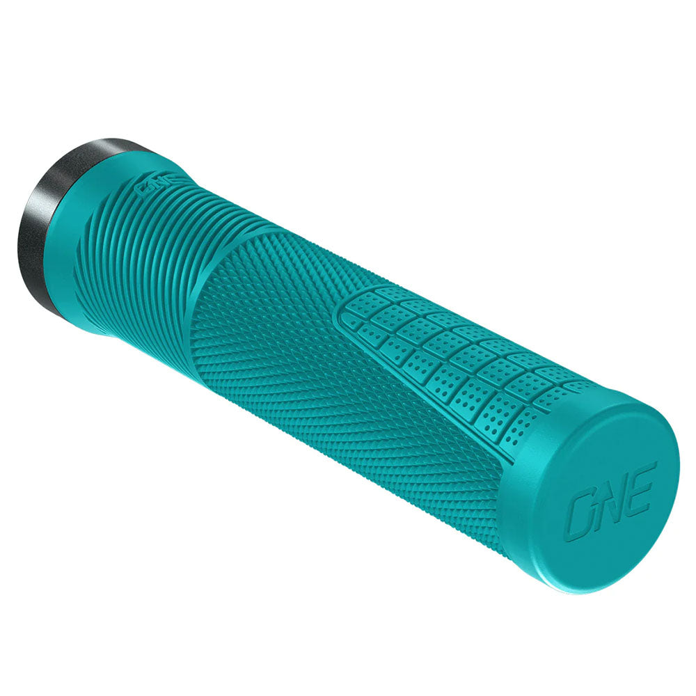 Thin Lock-On Grips, Turquoise