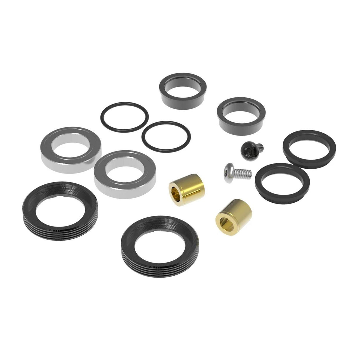 Aluminum Pedal Bearing Rebuild Kit
