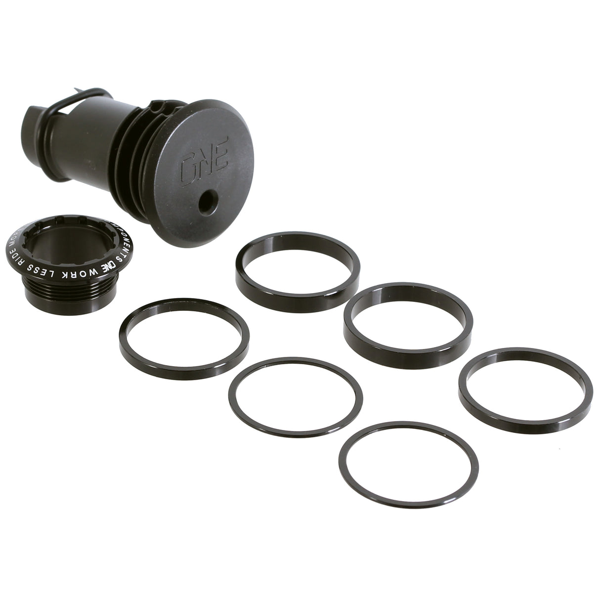 EDC Threaded Top Cap, Black