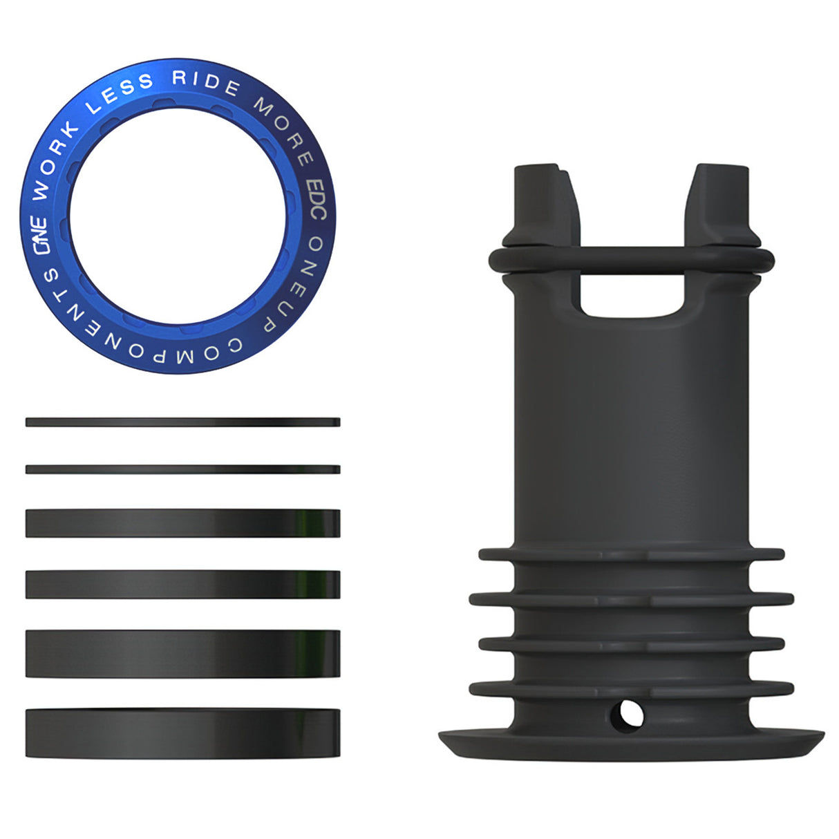 EDC Threaded Top Cap, Dark Blue