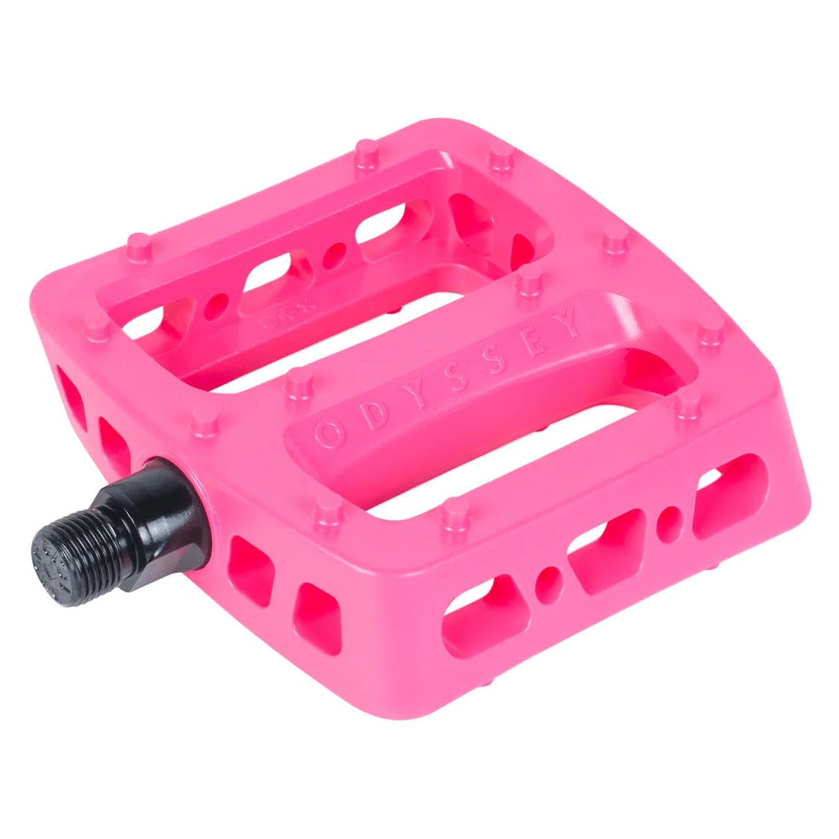Twisted Pro PC Flat Pedals, Hot Pink