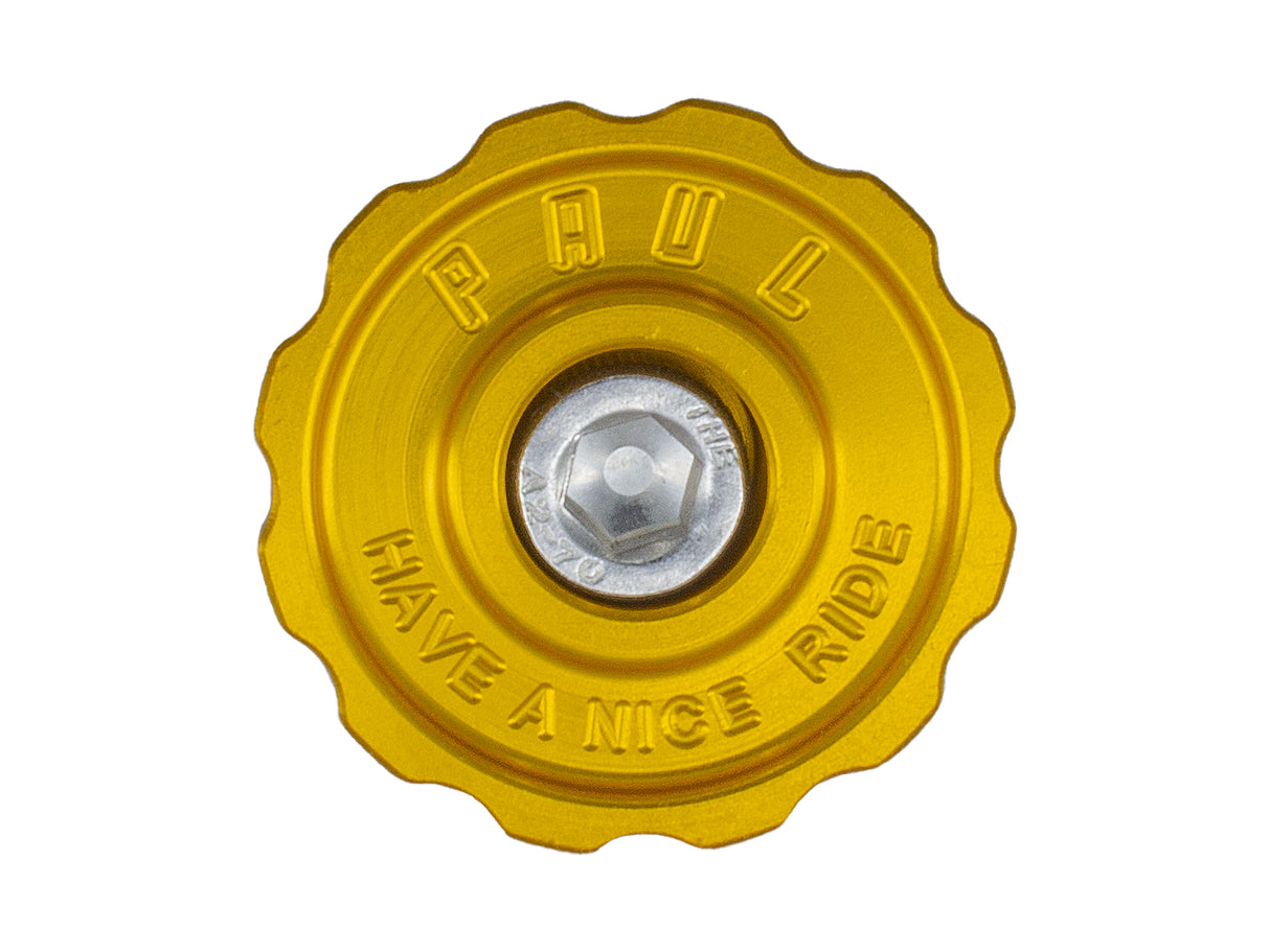 Aluminum Top Cap, Gold