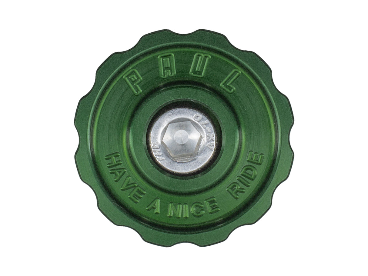 Aluminum Top Cap, Green