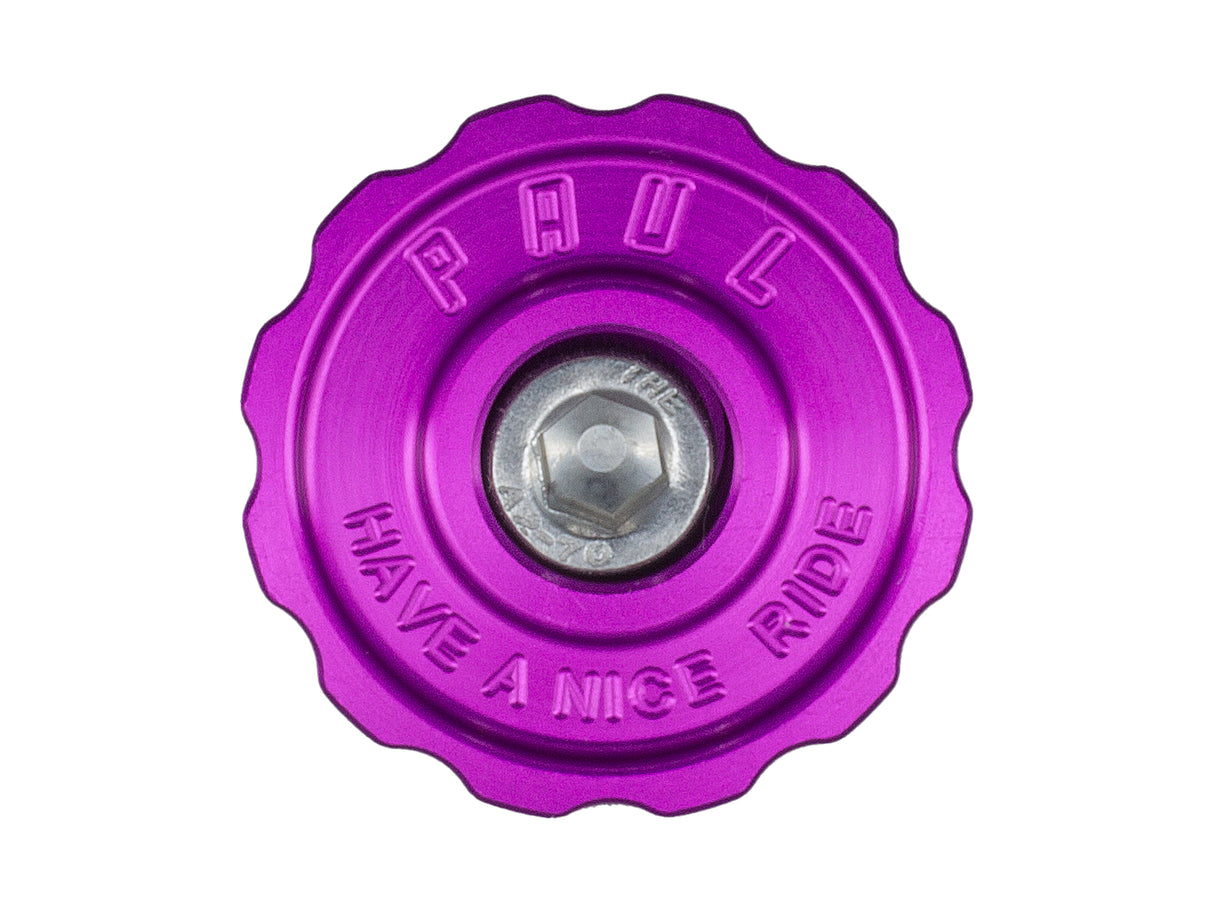 Aluminum Top Cap, Purple
