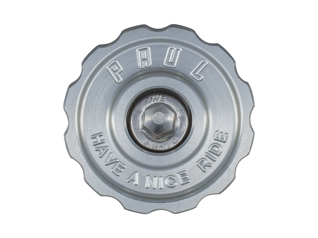 Aluminum Top Cap, Silver