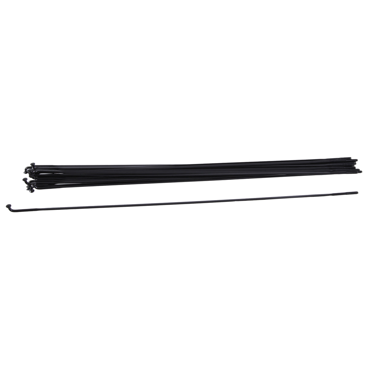 CX Ray 14g Bladed Spoke, Black, 256mm, 20/Count