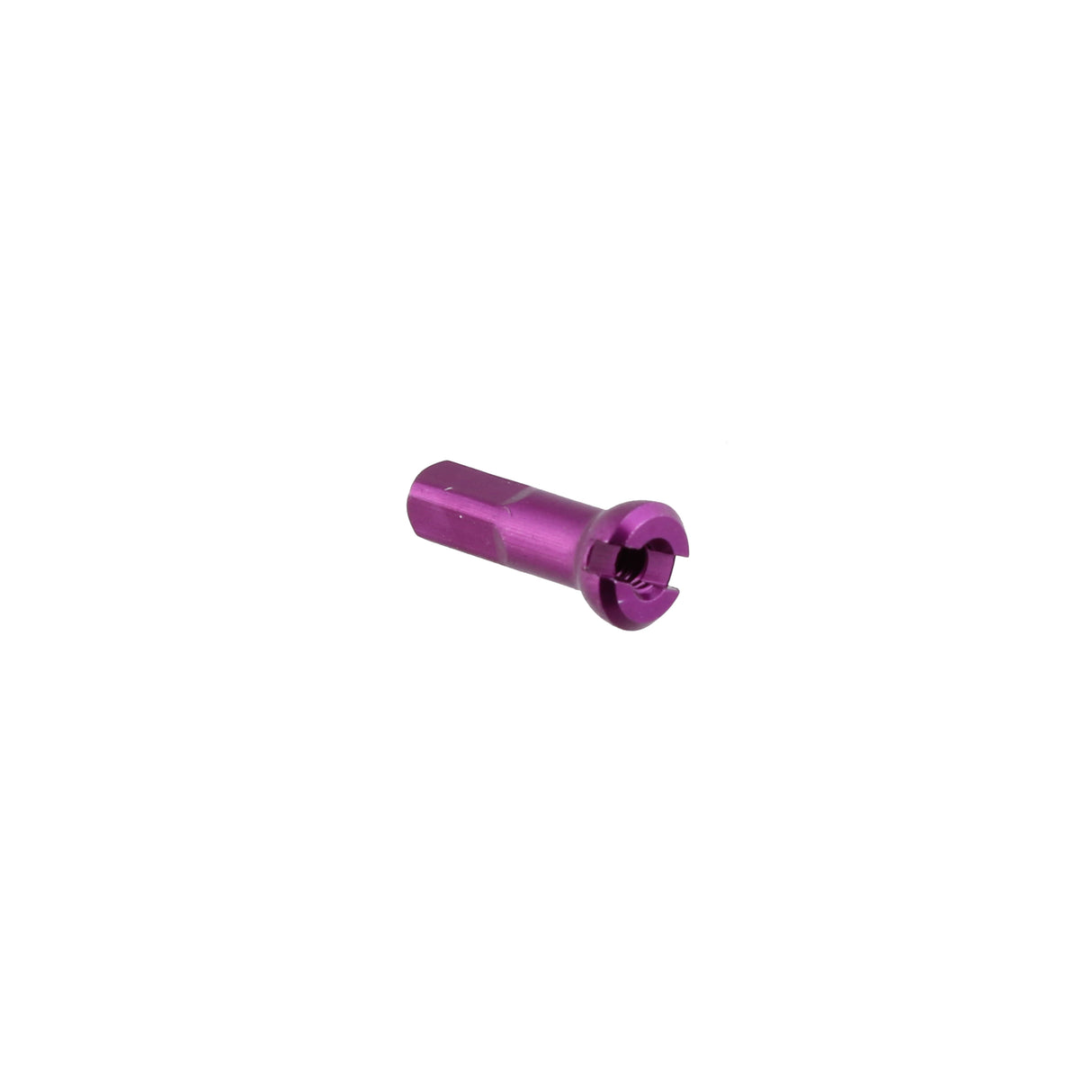 Alloy Polyax Nipple, 14g/14mm, Purple, 100/Count