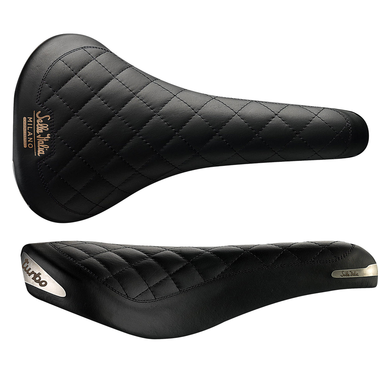 Turbo Bonnie Saddle, L1, FeC Alloy, Black