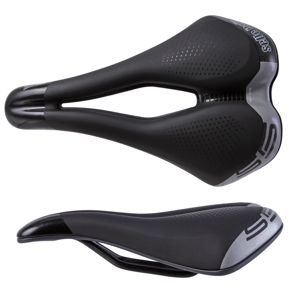 S 5 Superflow L, FeC Alloy Rail, Soft-Tek, Black