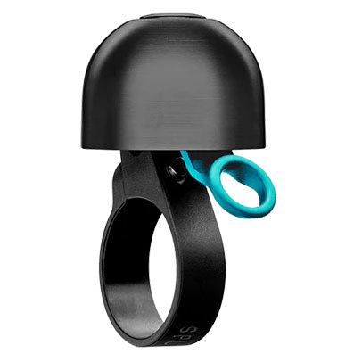 Compact Bell, 22.2mm, Black/Teal