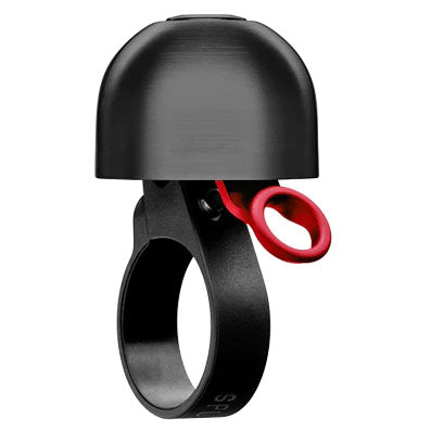 Compact Bell, 22.2mm, Black/Red