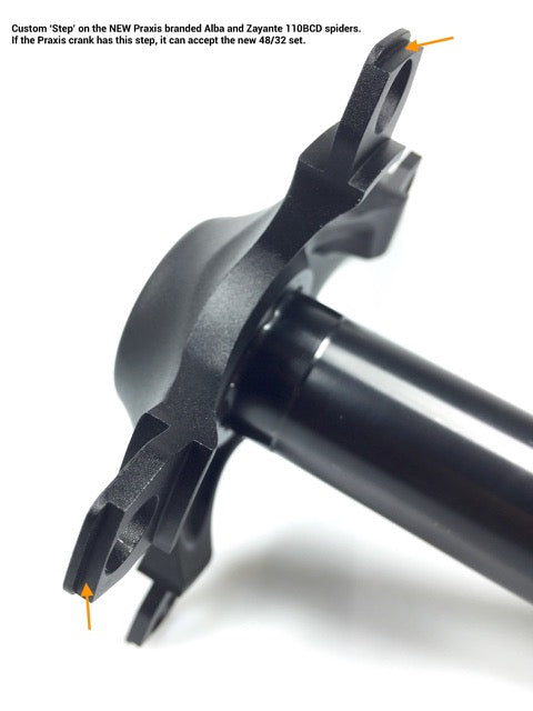 Compact Road Ring Set, 110BCD 32/48T, Buzz