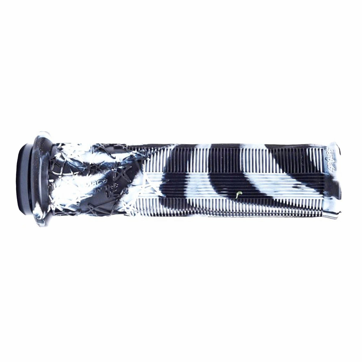 Swayze No Flange MTB Lock-On - Black/White Swirl