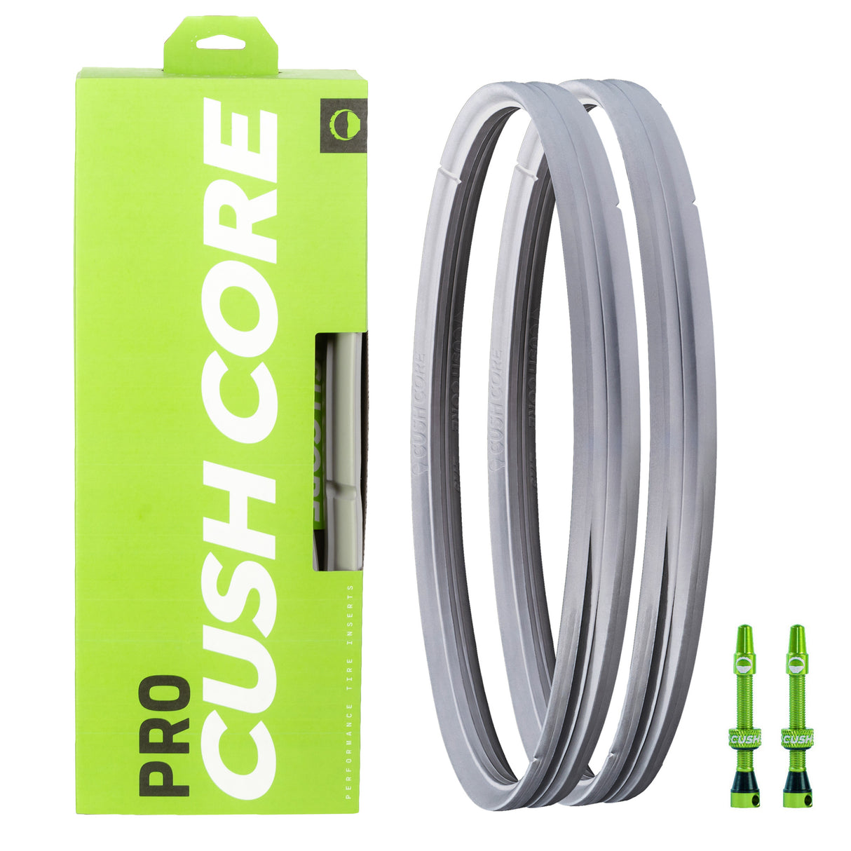 Pro Tire Insert, 27.5" (650b), Set with Valves