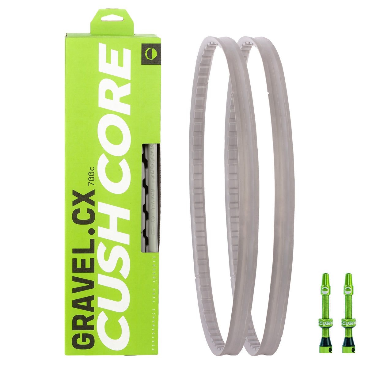 Gravel/CX Tire Insert, 700c, Set with Valves