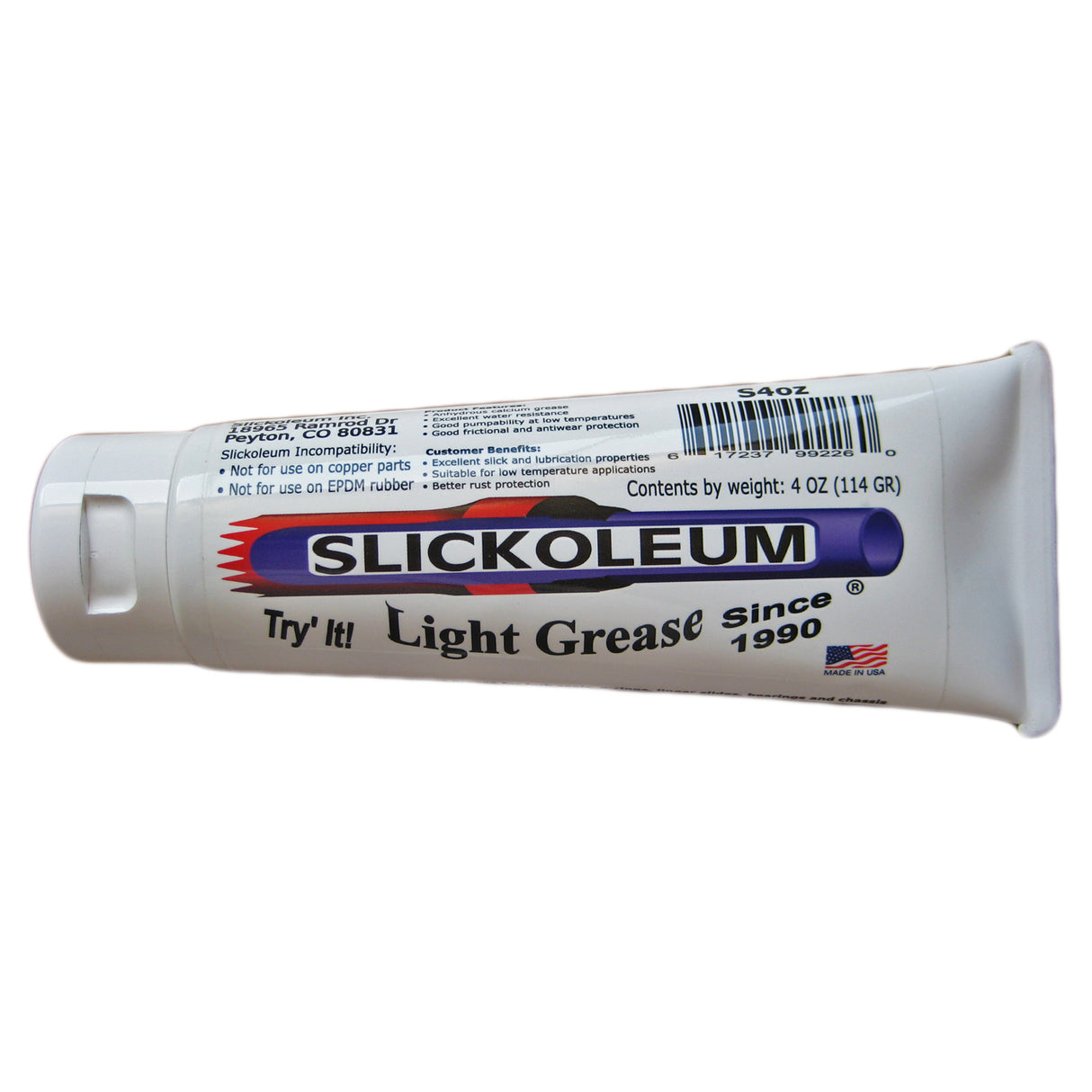Friction Reducing Grease, 4oz Tube