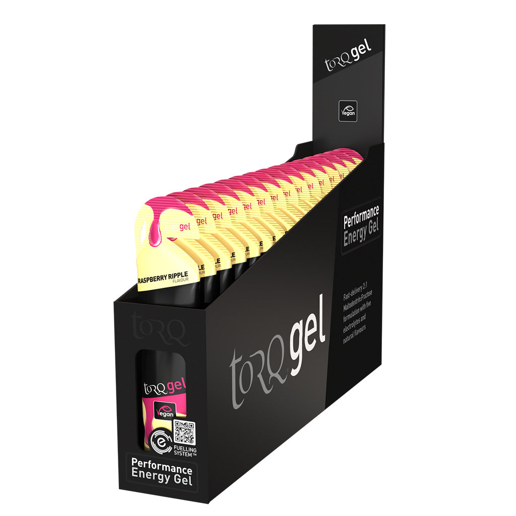 Energy Gel, Raspberry Ripple, 15/Count