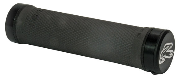 Lock-On Grips, Medium, Gray/Black