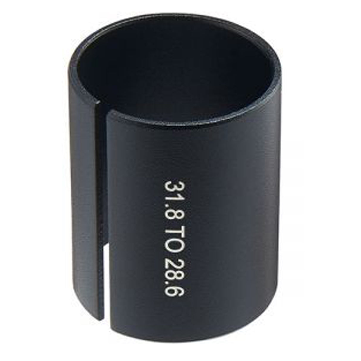 Stem Adapter Shim 31.8 to 28.6mm (1-1/4 to 1-1/8) Blk