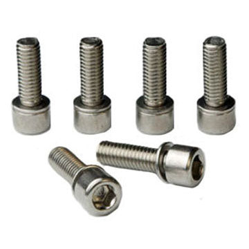 6pc Titanium Bolt Kit, M5x18, WCS 4-Axis Stems